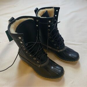 L.L. Bean Women's Bean Boots, 8" Shearling-Lined Insulated 7